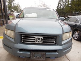 2008 HONDA RIDGELINE RTS BLUE 3.5L AT 4WD A18738